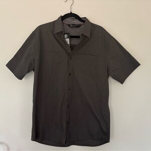 Under Armour Men's Charcoal Button Down Shirt
